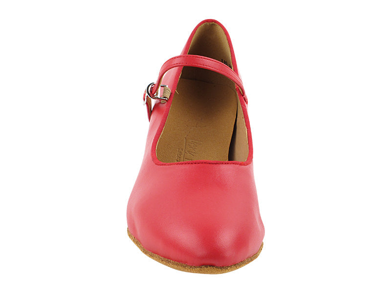 SERA5522 Red Leather with 1.2" Cuban Heel (CI) in the photo
