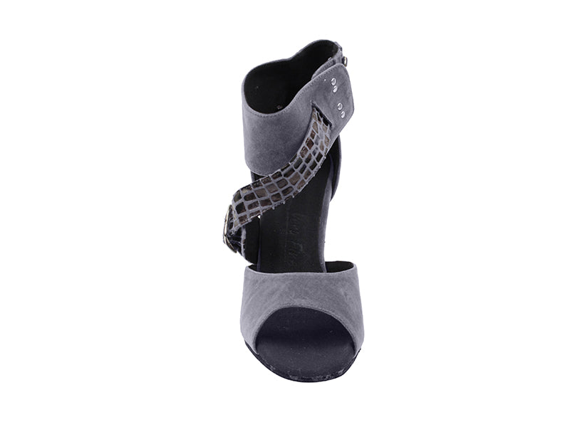 SERA7015 Lavender Gray with 3" heel in the photo