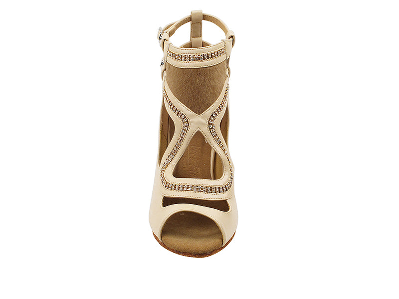 SERA7018 Beige with 3" heel in the photo