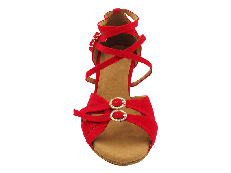 SERA7030 Red Velvet with 2.5" Spool Heel (PG) in the photo