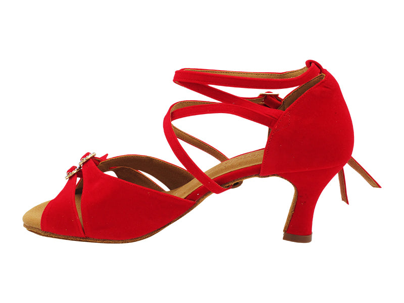 SERA7030 Red Velvet with 2.5" Spool Heel (PG) in the photo