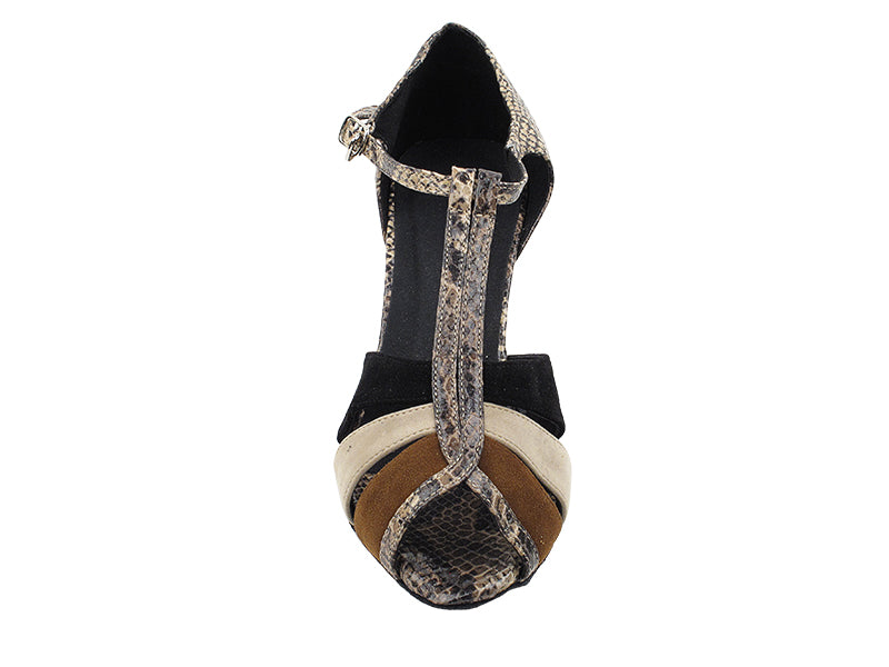 SERA7037 Brown Snake with 3" heel in the photo.