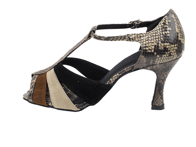 SERA7037 Brown Snake with 3" heel in the photo.