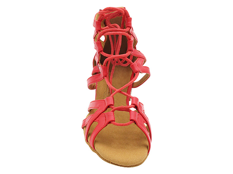 SERA7038 Red Leather with 1" Heel (8881) in the photo