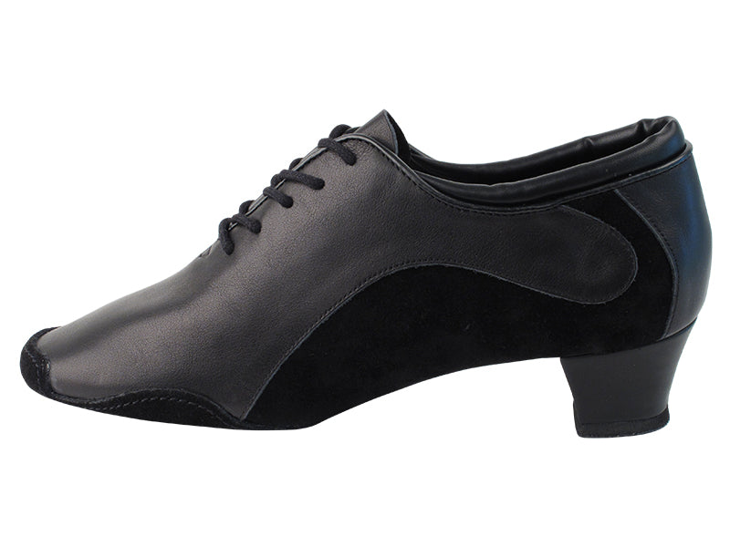 SERA703BBX Black Leather & Black Suede