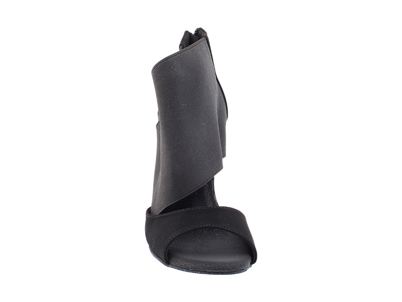 2897LEDSS Black Nubuck with 3" Slim Heel (6646) in the photo