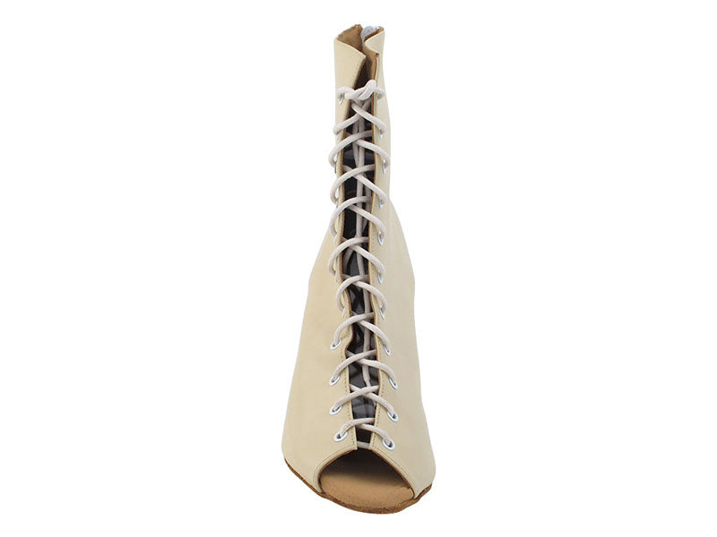 VFBoot Latin 3307 Beige Leather with 3.5" Stiletto Heel (575) in the photo
