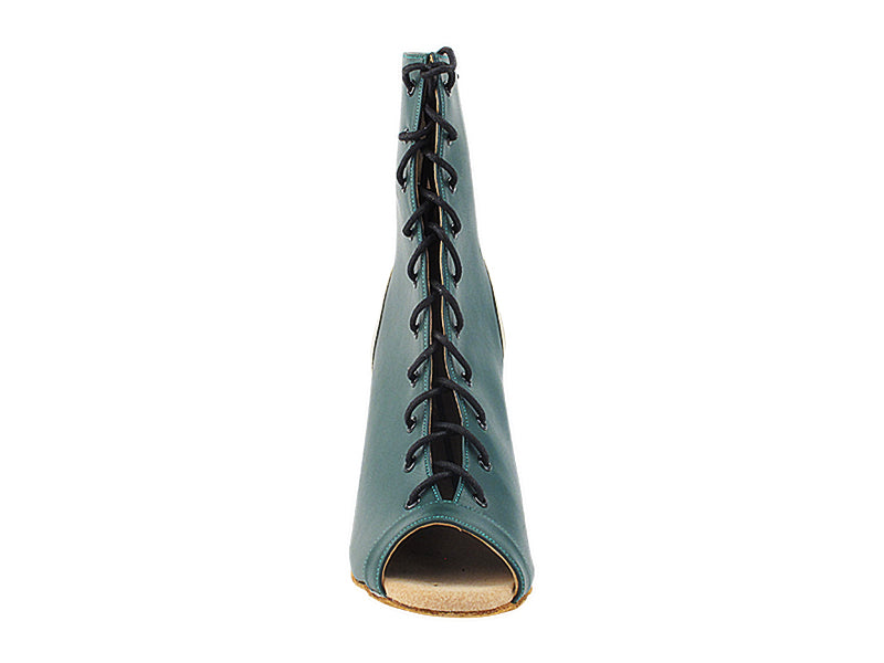 VFBoot Latin 3308 Green Leather & Light Gold Leather with 3.5" Stiletto Gold Heel (TG1) in the photoVFBoot Latin 3308 Green Leather & Light Gold Leather with 3.5" Stiletto Gold Heel (TG1) in the photo