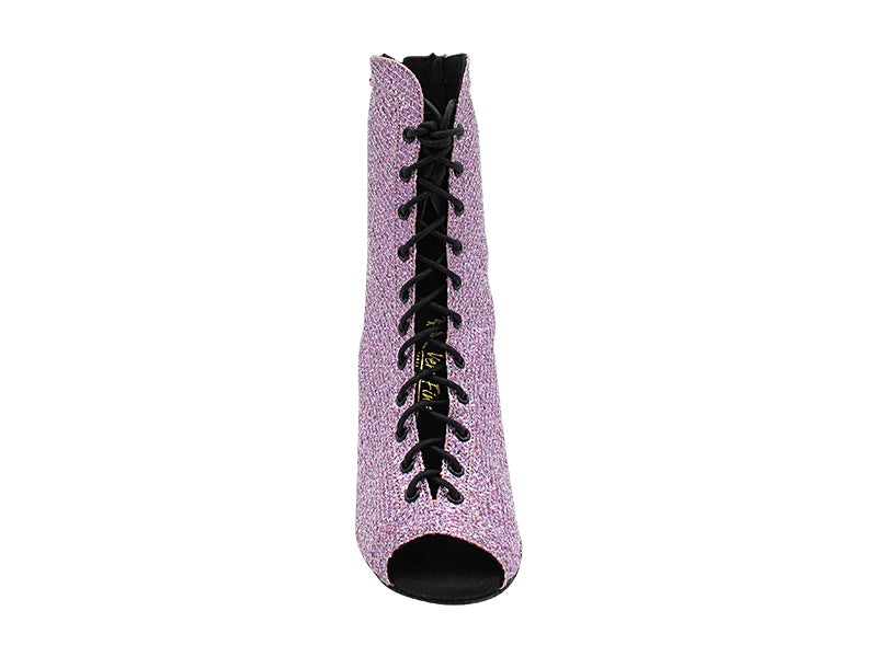 VFBoot Latin 3305 Light Purple Sparklenet with 2.75 INCH HEEL (1995) in the photo