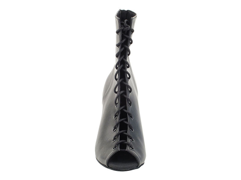 VFBoot Latin 3307 Black Leather with 3.5" Stiletto Heel (575) in the photo