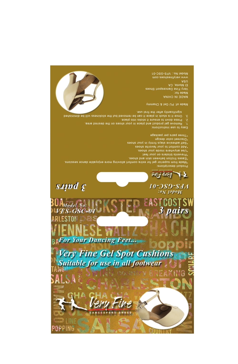 Coussinets en gel pour points