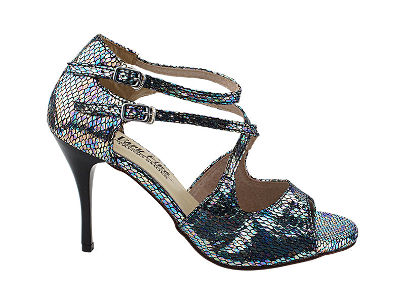 VFTango 031 Laser Black Leather with 3.5" Stiletto Black Heel (TG1) in the photo