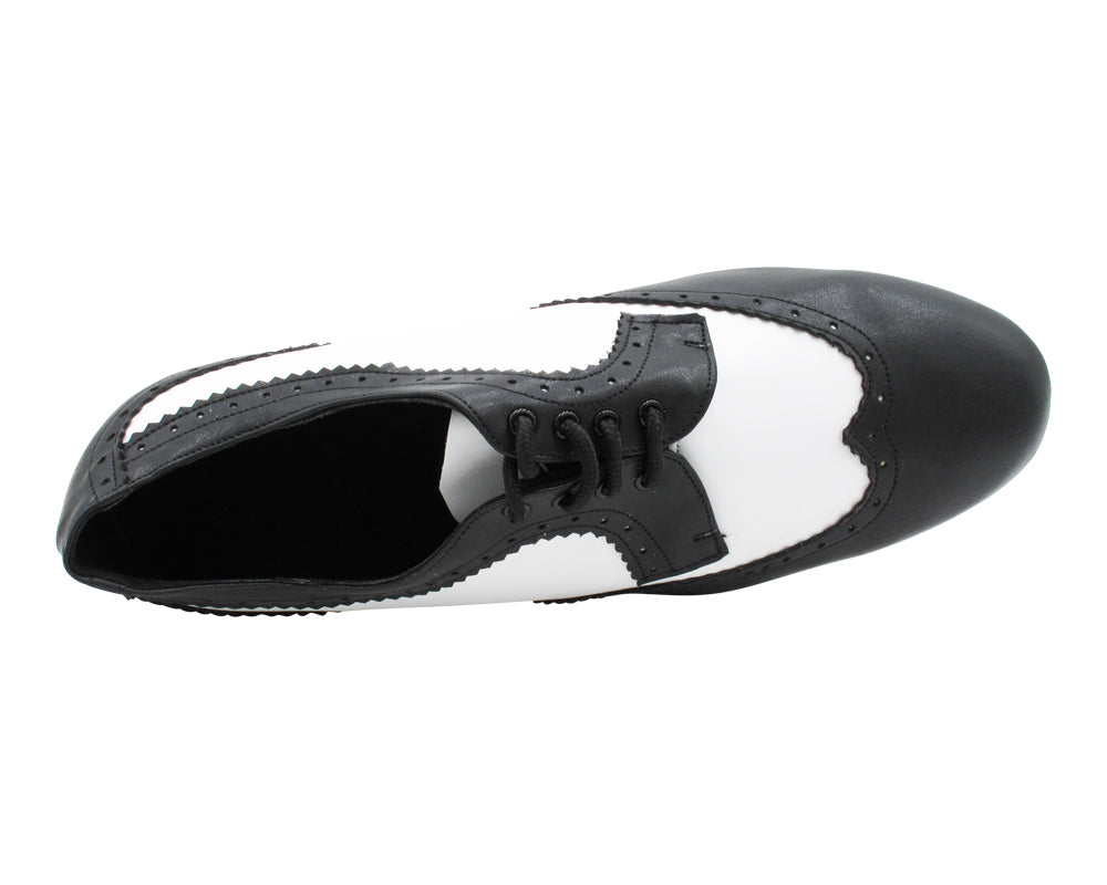 VFTango 2509 Black & White Leather (M) with Men 1" Standard Heel (2002) in the photo