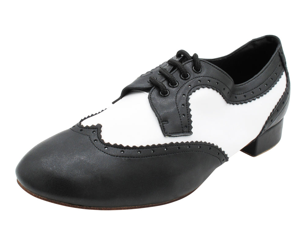 VFTango 2509 Black & White Leather (M) with Men 1" Standard Heel (2002) in the photo