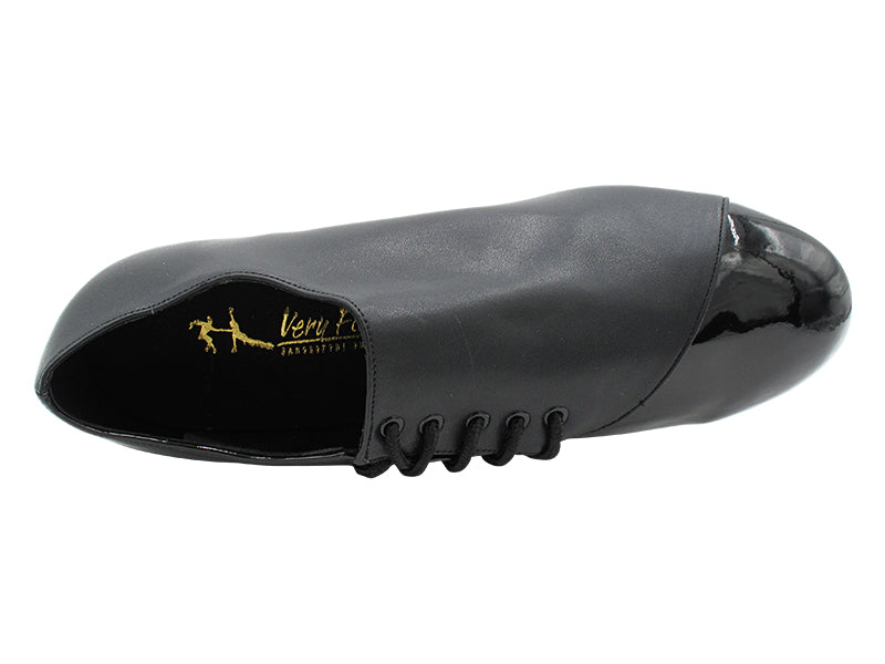 VFTango 2519 Split Sole Black Patent & Black Leather with Men 1" Standard Heel (2002) in the photo