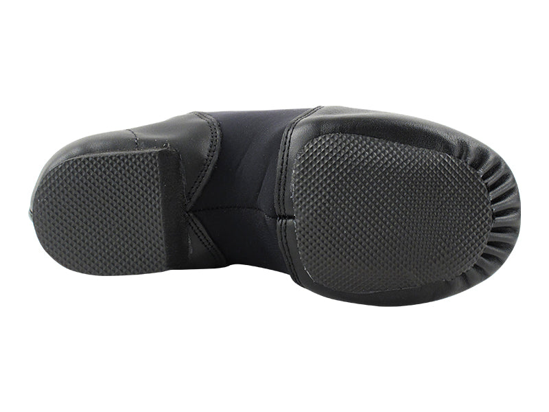 VFJazz02 Split Black Leather with 0.25 inch EVA Heel
