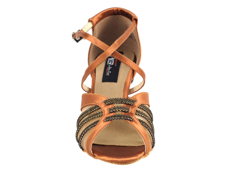 CD3020 Dark Tan Satin