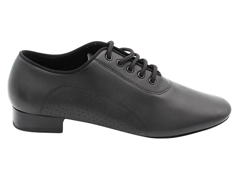 CD309BBX Black Napa Leather with 1" standard heel