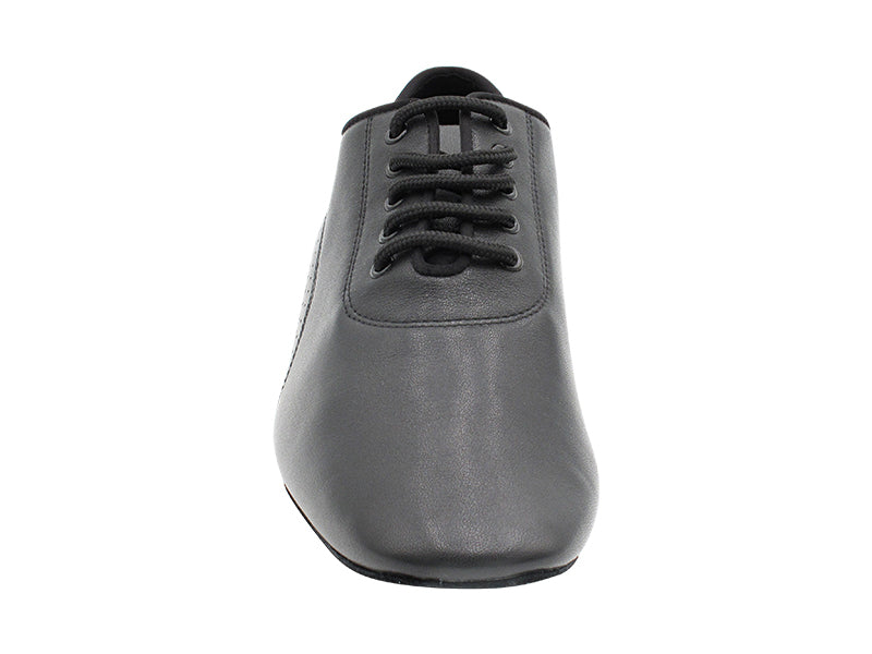 CD309BBX Black Napa Leather with 1" standard heel