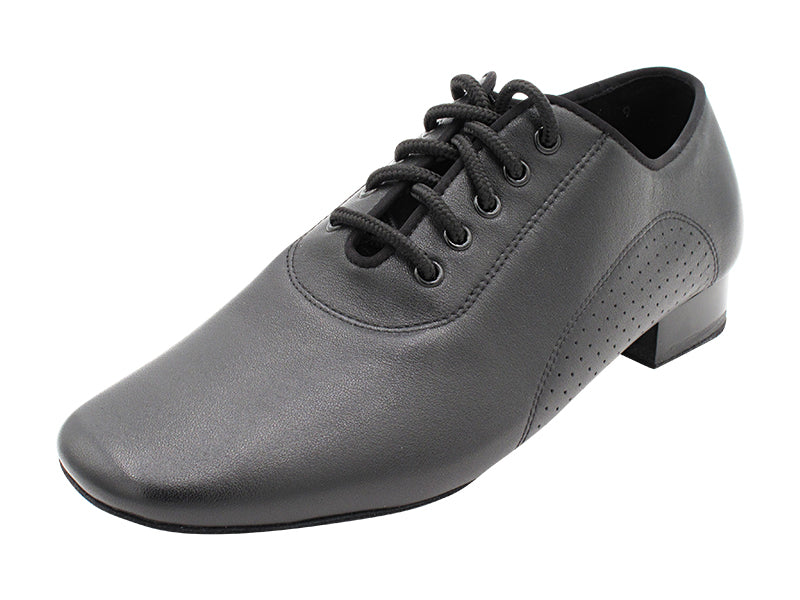 CD309BBX Black Napa Leather with 1" standard heel