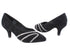 CD5504 Black Suede with 2.5" Slim heel in the photo