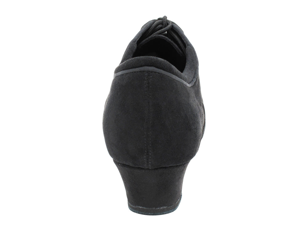 CD9320 Black Oxford Nubuck with 1.5" Latin heel in the photo