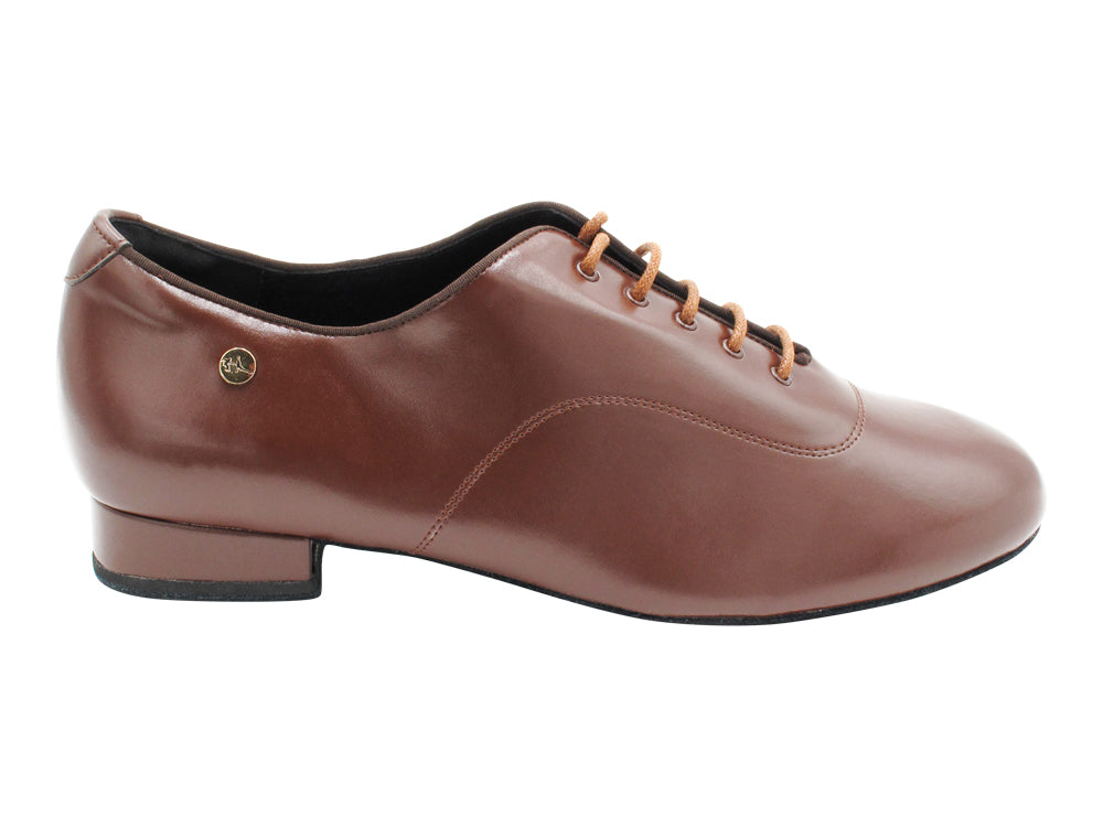 CD9411 Dark Tan Leather with 1" standard heel
