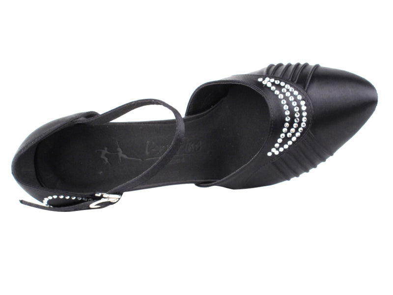 SERA1397 Black Satin
