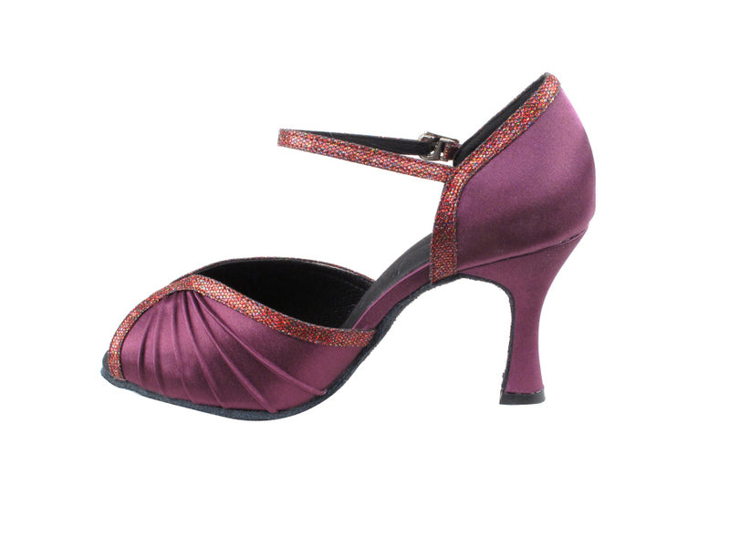 SERA3830 Purple Satin & Purple Scale Trim