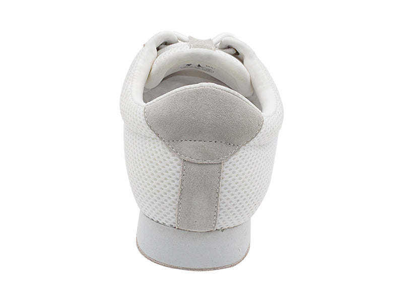 SERO108BBX White Mesh with flat heel in the photo
