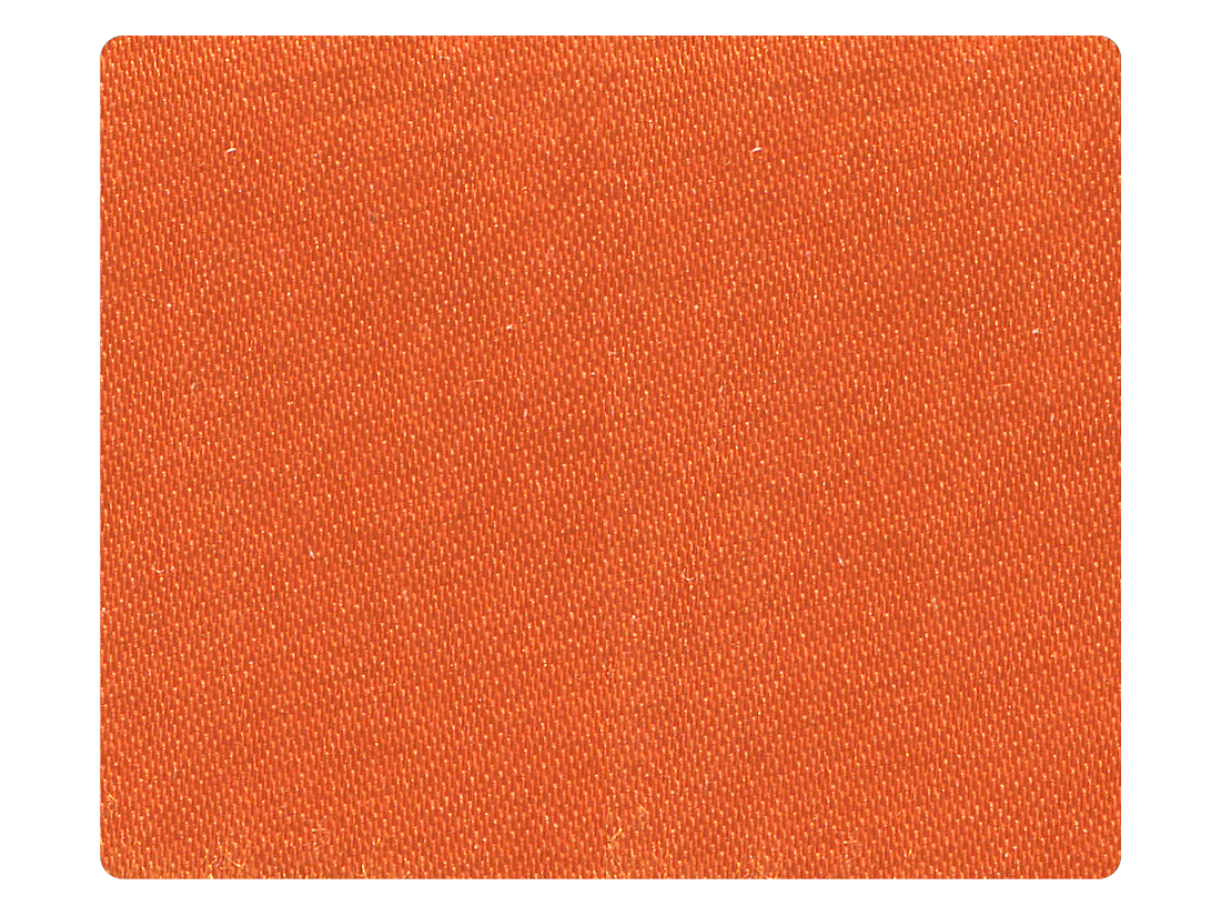 05 Orange Tan Satin Fabric Swatch