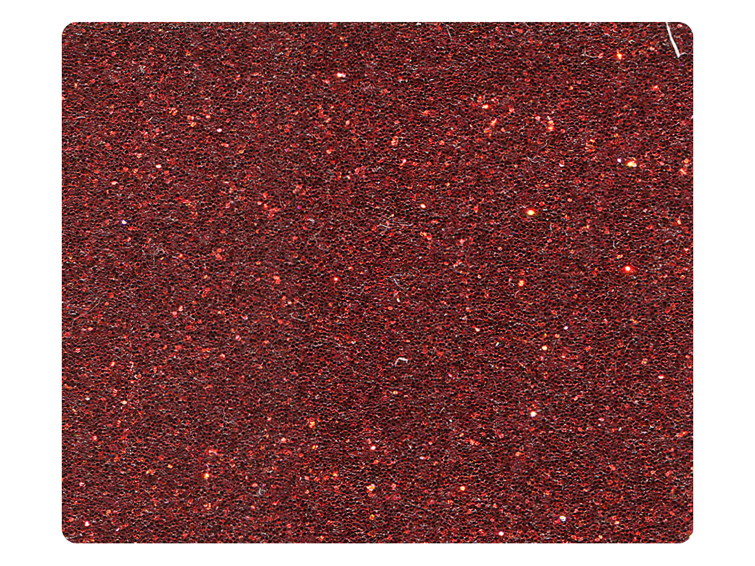 08 Red Stardust Fabric Swatch