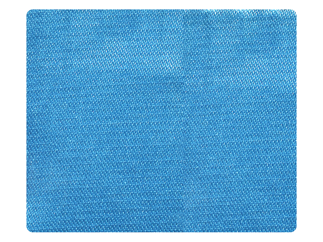 104 Light Blue Satin Fabric Swatch