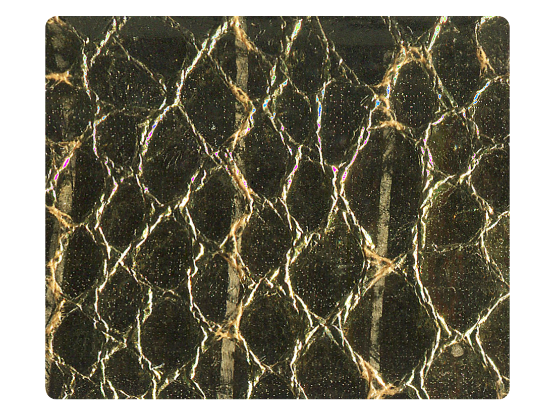 115 Snake Light Gold Satin Fabric Swatch