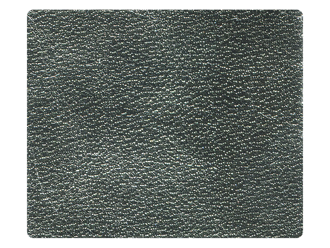 119 Silver Leather Fabric Swatch