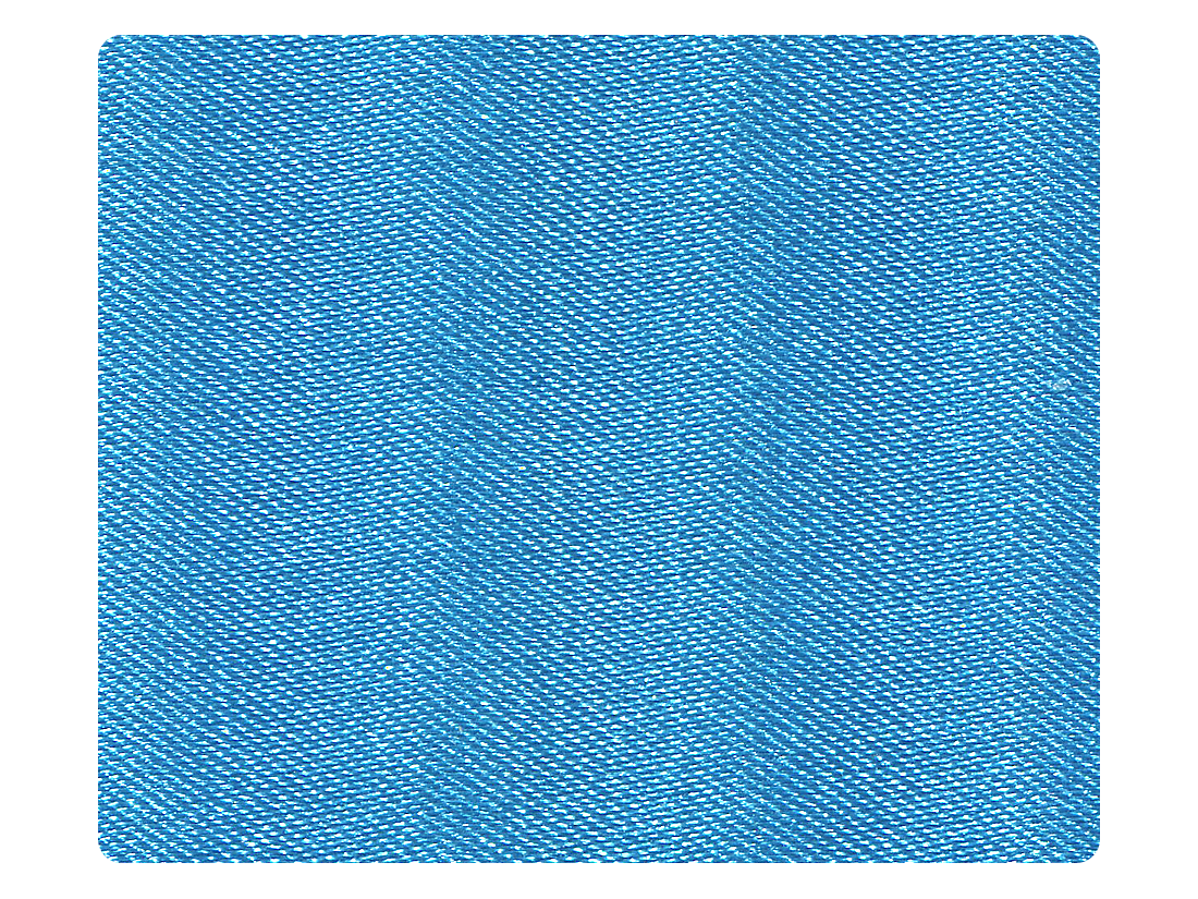 120 Blue Satin Fabric Swatch