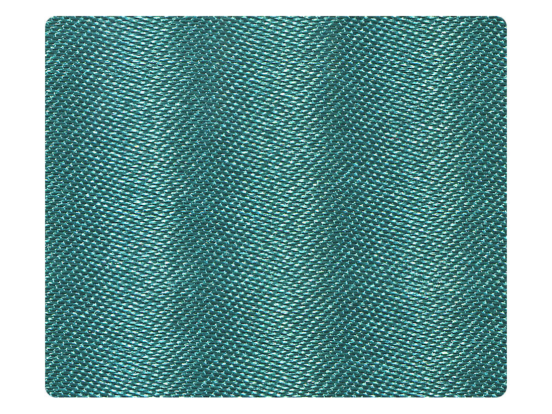 123 Teal Satin Fabric Swatch