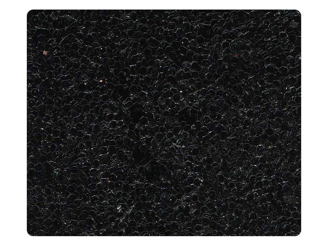 12 Black Sparkle Fabric Swatch