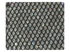 138 Black Mesh Silver Stardust Fabric Swatch