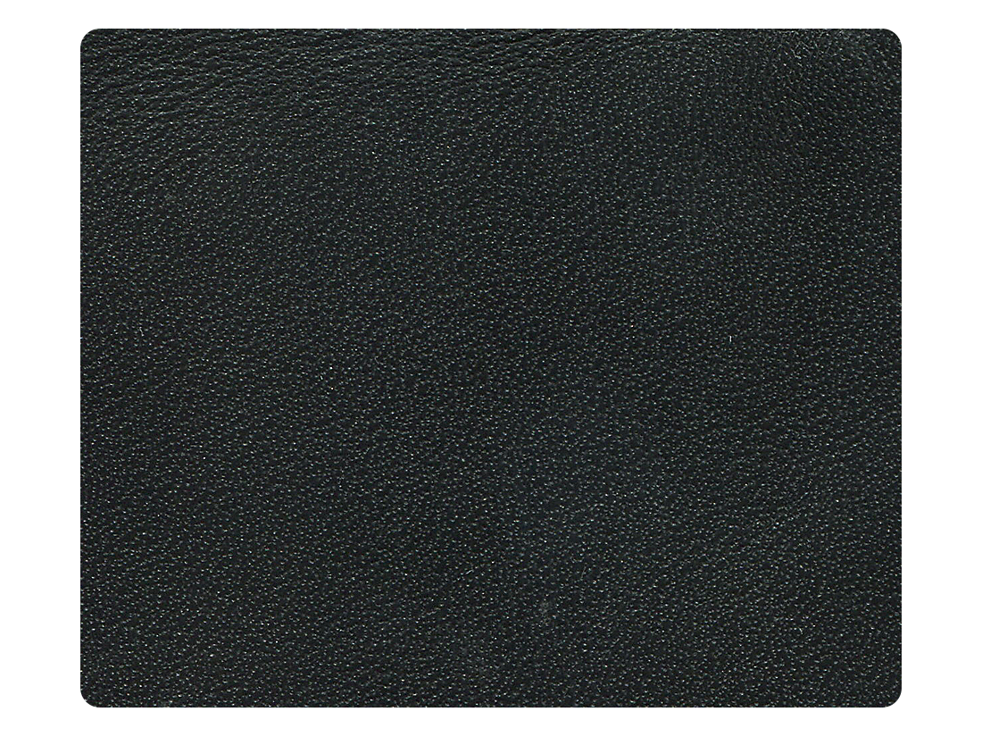 139 Black Leather Fabric Swatch