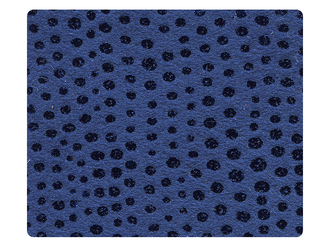 155 Illusion Dark Blue Velvet Fabric Swatch