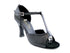 1609 Black Leather with 3" Heel in the photo