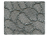 160 Silver Glitter Black Mesh Fabric Swatch