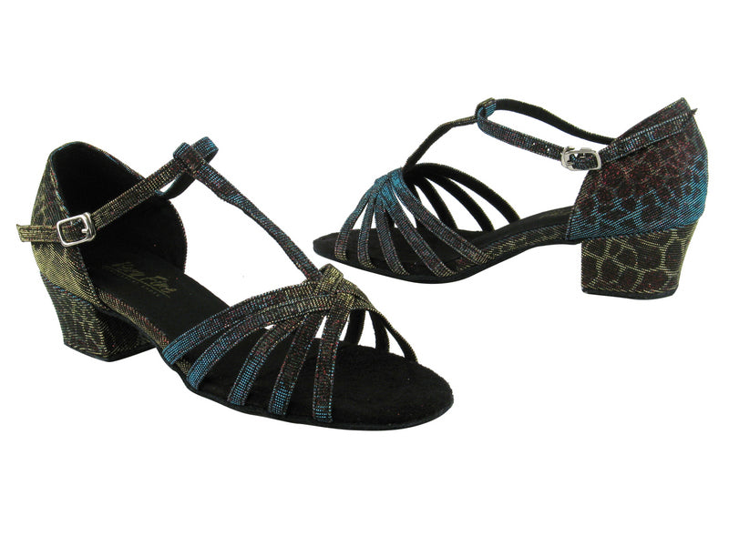 1612 95 Blue Illusion_same as 16612 without Mesh with 1.5&quot; Medium Heel in the photo