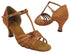 1612 Dark Tan Satin with 2.5" Heel (2899) in the photo