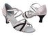 1613 233 Light Pink Satin_B_S_127 Black Stardust_H with 2.5" Heel (2899) in the photo