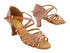 1613Bling Dark Tan Satin with 2.5" Heel (2899) in the photo