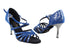 1613LEDSS Blue with 3" slim heel in the photo