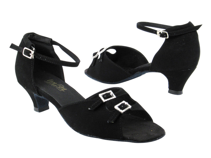 1620 136 Black Nubuck_Stone with 1.3&quot; Cuban heel in the photo