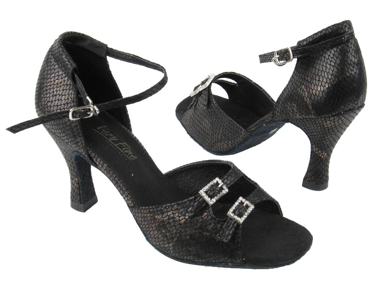 1620 85 Black Snake with 3&quot; heel in the photo